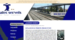 Desktop Screenshot of instalec-serveis.com